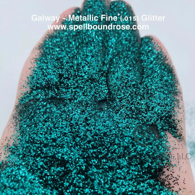 Galway Glitter – Hunter Green Metallic Fine (.015) Glitter (2 oz)