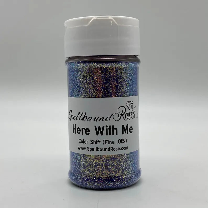 Here With Me Glitter – Purple Color Shift Fine (.015) Glitter (2 oz)