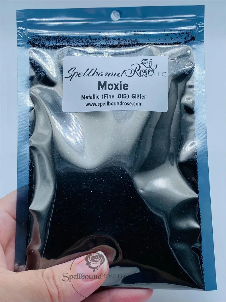 Moxie Glitter – Dark Brown Metallic Fine (.015) Glitter (2 oz)