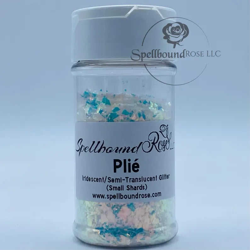 Plié Glitter – Opalescent Color Shift Iridescent Flakes/Shards (1 oz)