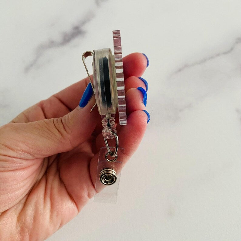 “Does Anyone Know Where I Can Get It Together?” Badge Reel – Funny Rainbow Retractable ID Holder