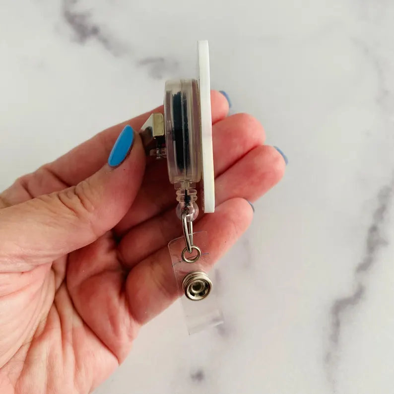“You Can Keep Your Two Cents, You Look Broke” Nurse Badge Reel – Funny Sarcastic Retractable ID Holder