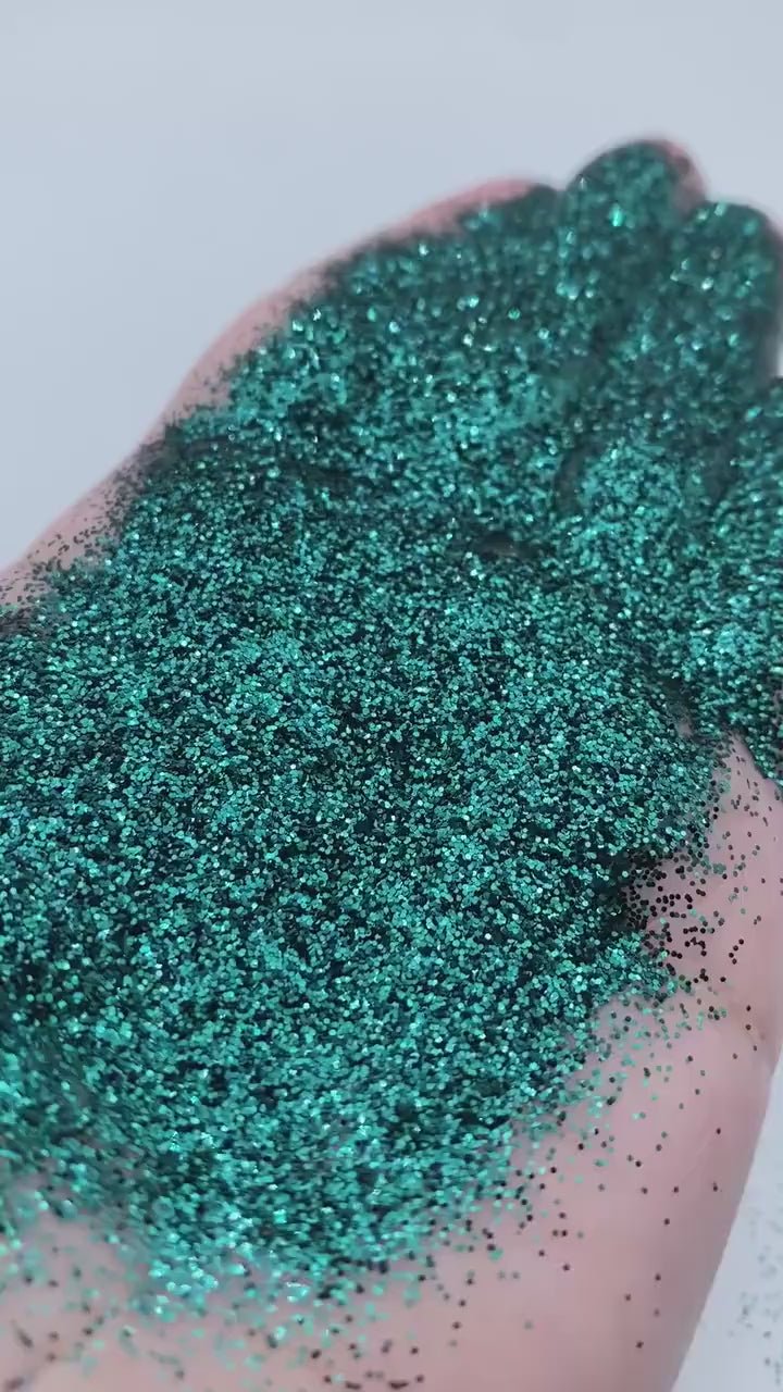 Galway Glitter – Hunter Green Metallic Fine (.015) Glitter (2 oz)